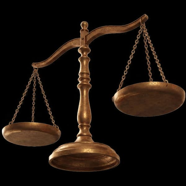 Scales of Justice background